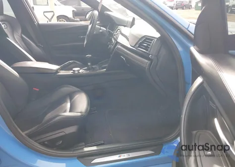 2015 BMW M3 z USA, uszkodzony, nr VIN WBS3C9C5XFP803830